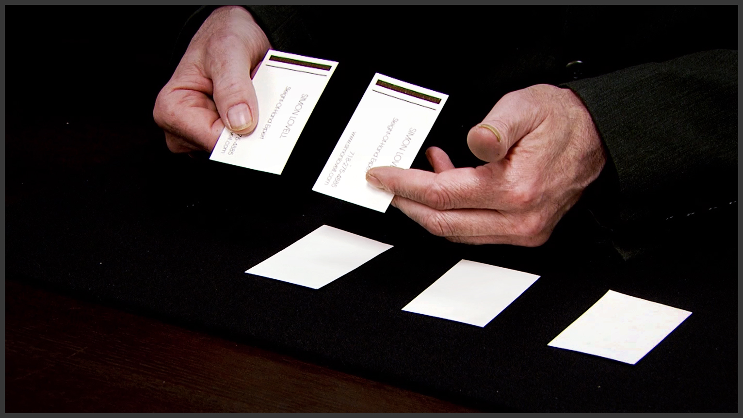 Producing Business Cards