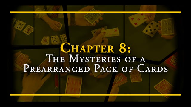 Encyc. Chapter 8: Mysteries of a Prearranged Pack of Cards Full Volume Download