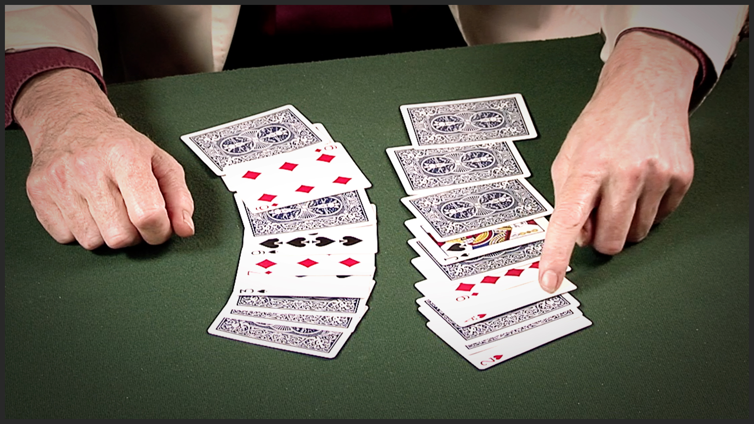 Scarne's Topsy Turvy Cards 