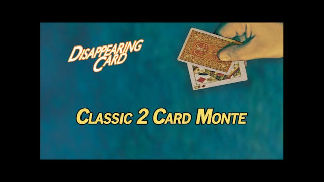 Classic 2 Card Monte 