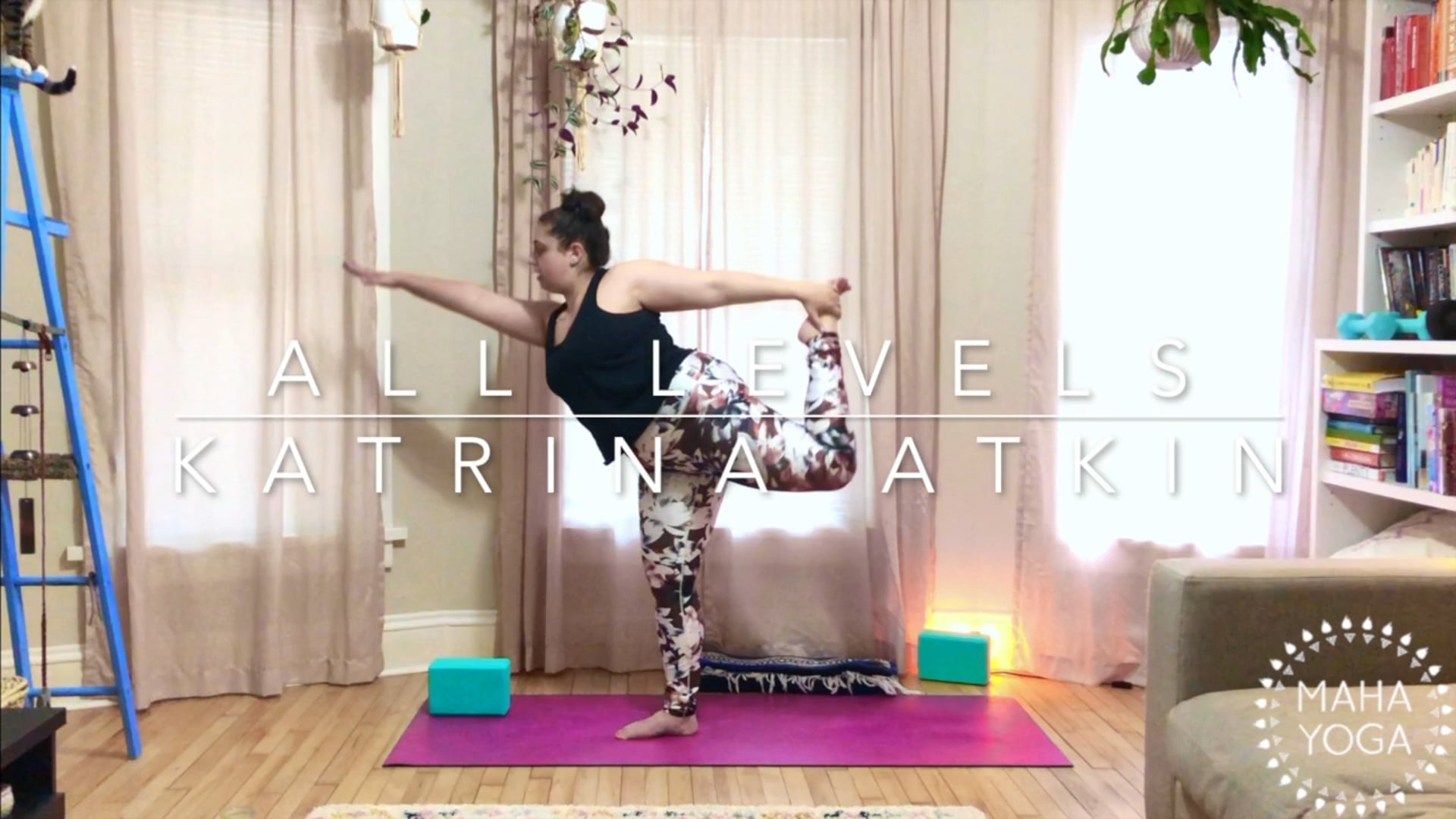 45 min all levels w/ Katrina: dancer to sugarcane