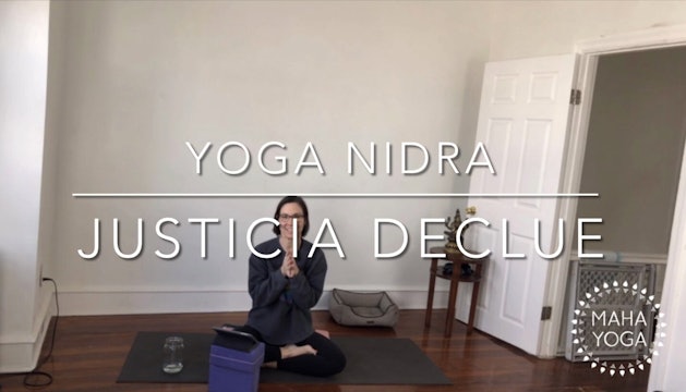 16 min yoga nidra w/ Justicia