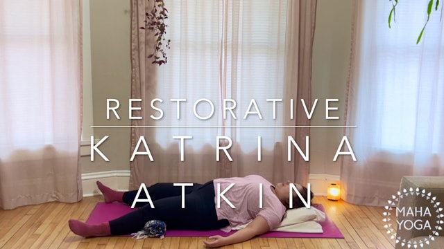 20 min restorative w/ Katrina: massage and restore