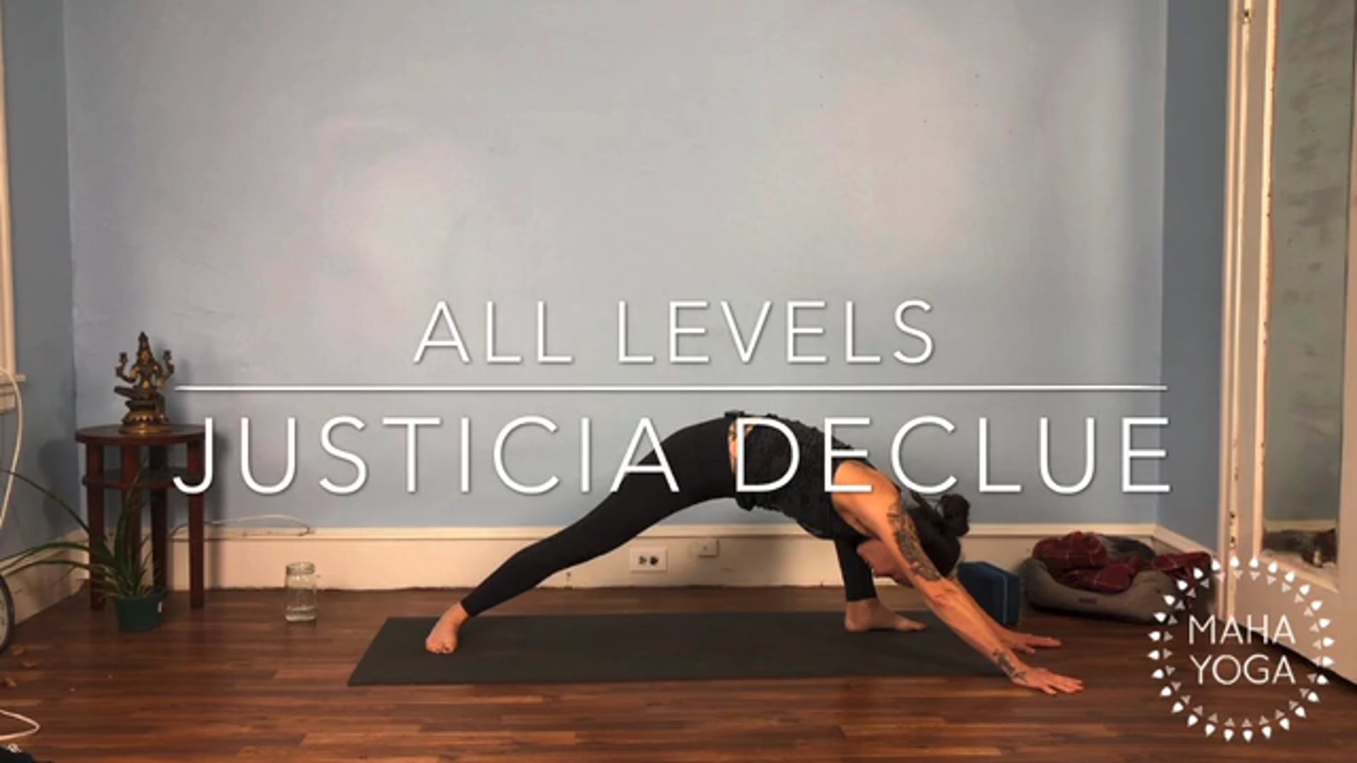 30 min all levels w/ Justicia: low back love