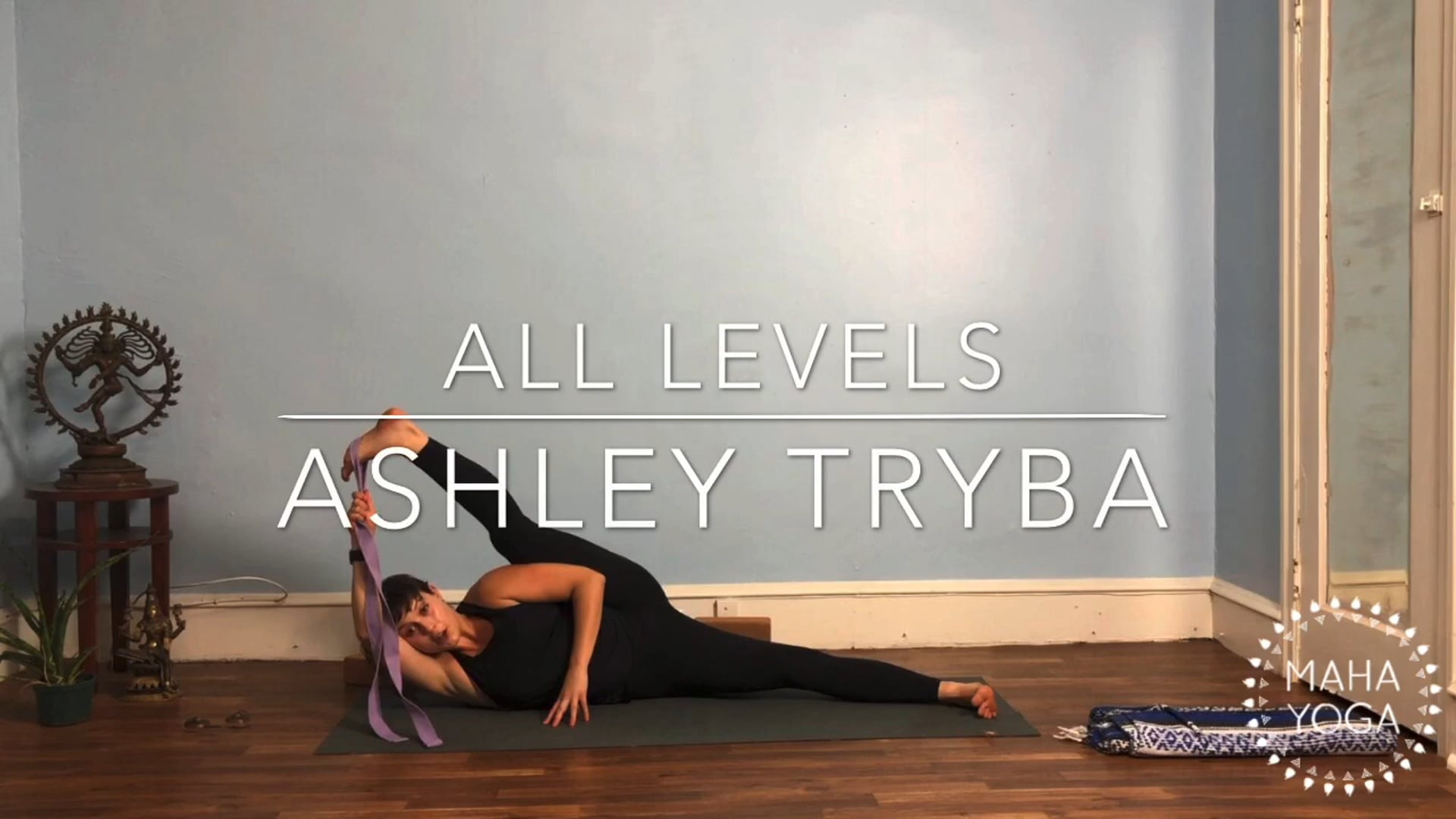 75 min all levels + roll w/ Ashley: full spectrum with myofascial rolling