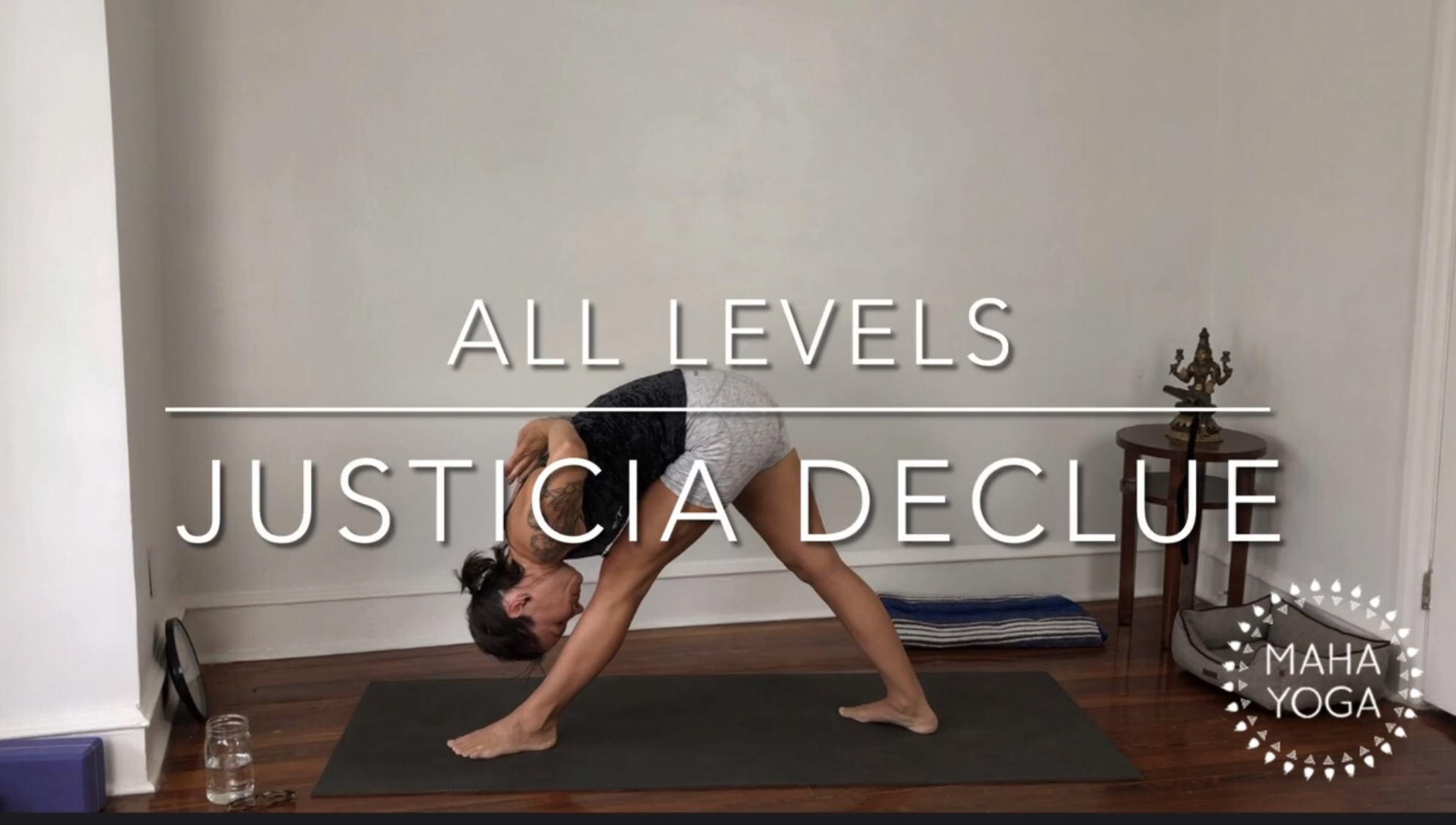 45 min all levels w/ Justicia: forward folds