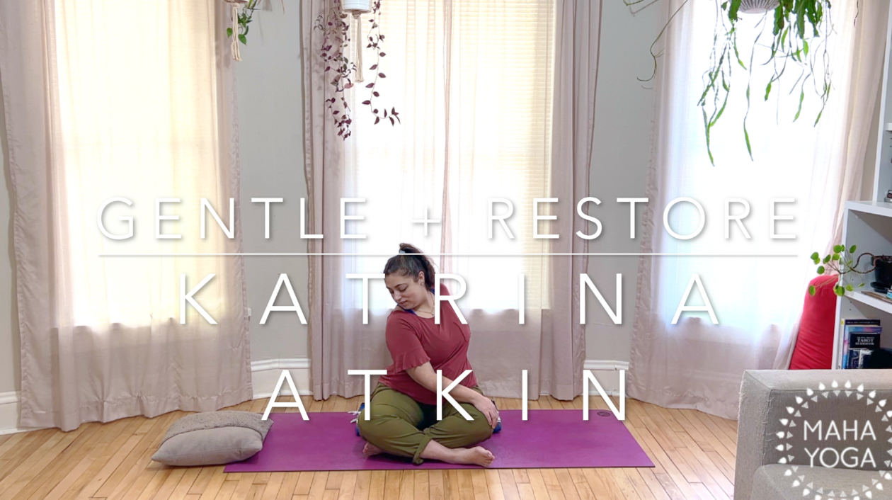 30 min gentle + restore w/ Katrina: shoulder love