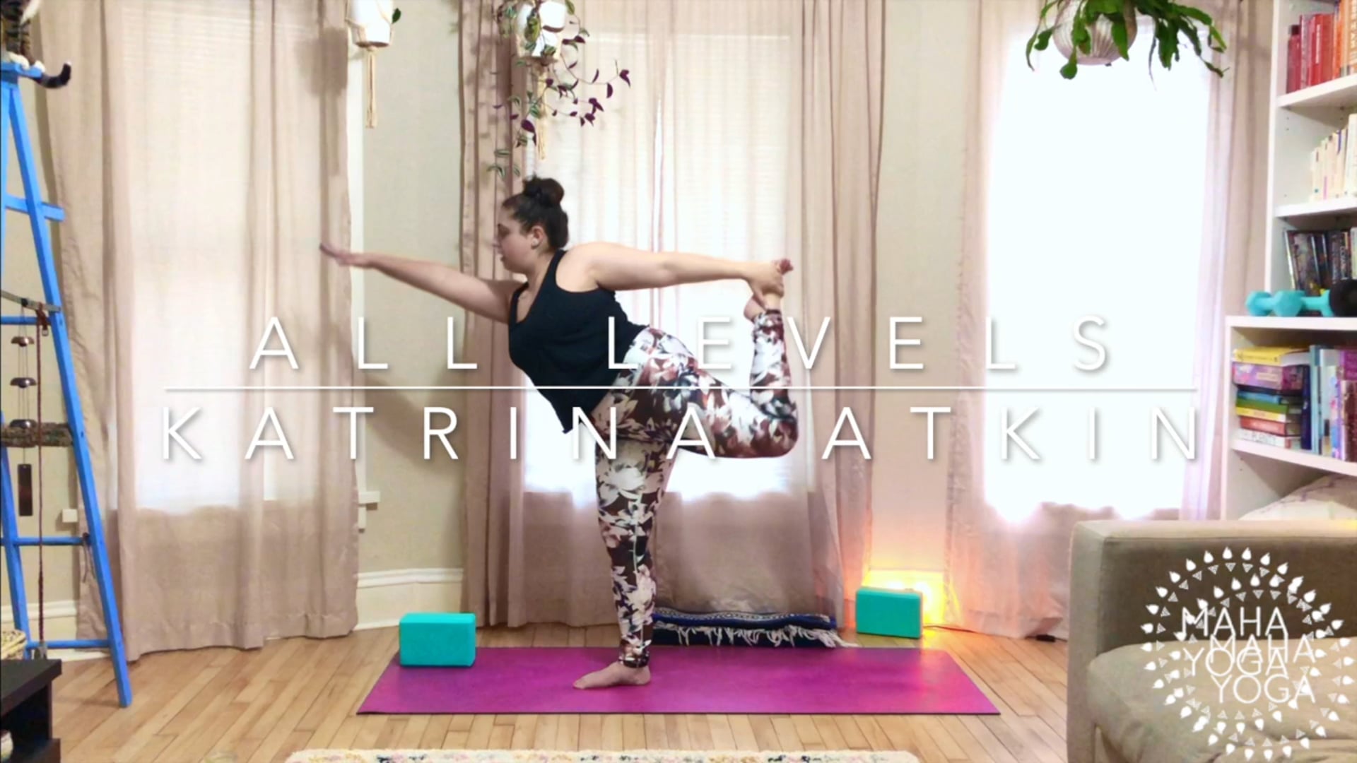 45 min all levels w/ Katrina: dancer to sugarcane