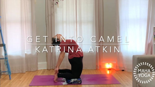 45 min all levels w/ Katrina: camel pose