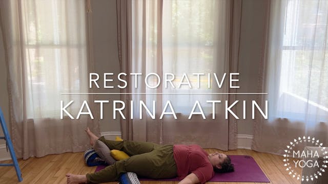 45 min restorative w/ Katrina: 2 pill...