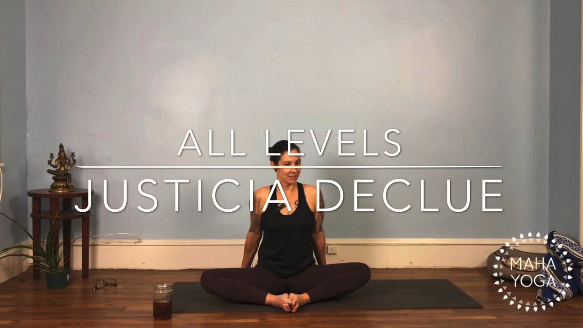 60 min all levels w/ Justicia: full spectrum & pranayama
