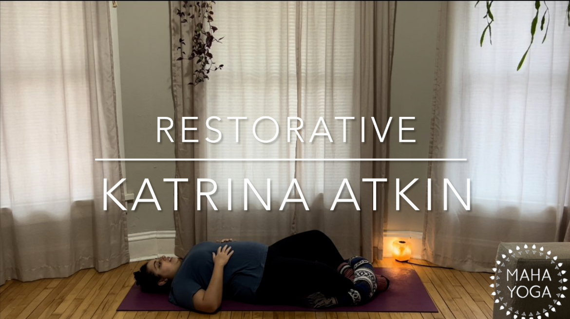 20 min restorative w/ Katrina: one blanket only