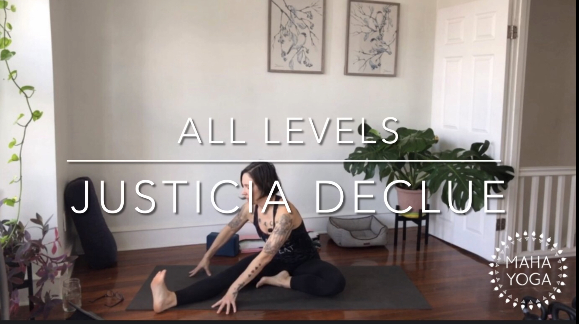 53 min all levels w/ Justicia: hamstrings