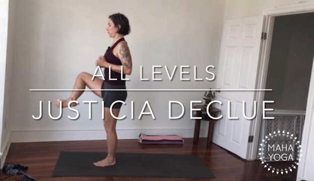 51 min all levels w/ Justicia: hip mobility + flexibility