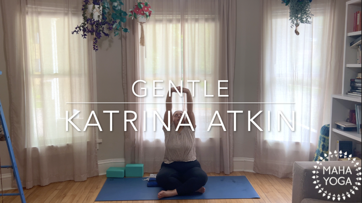 45 min gentle w/ Katrina: shoulders, neck, + hips, with no standing