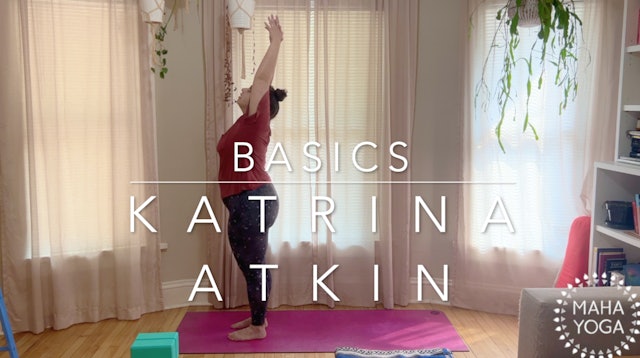 45 min basics w/ Katrina: easy, breezy sun salutations