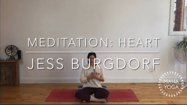 11 min meditation w/ Jess: focus on h...