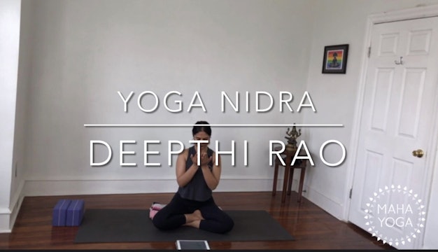 33 min yoga nidra w/ Deepthi