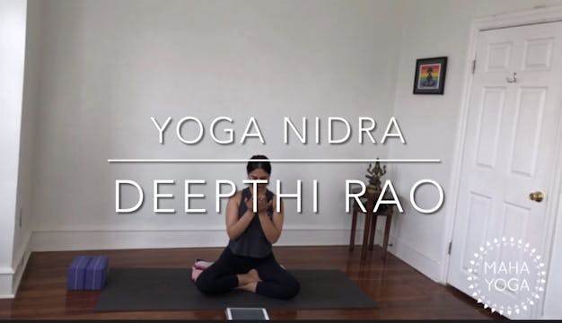 33 min yoga nidra w/ Deepthi