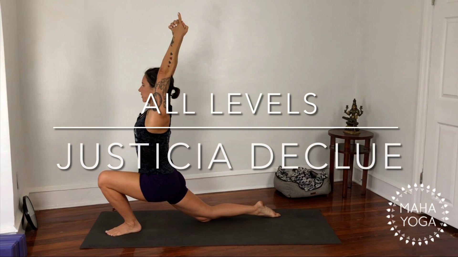 30 min all levels w/ Justicia: full spectrum