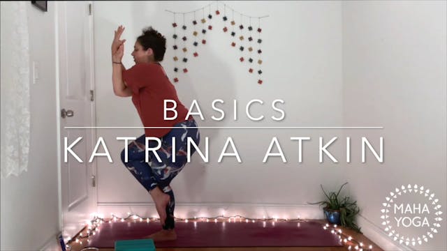 60 min basics w/ Katrina: eagle pose