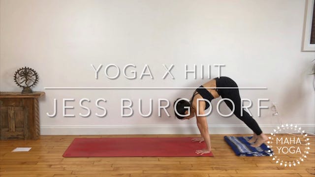 19 min yoga x HIIT w/ Jess: sliding s...