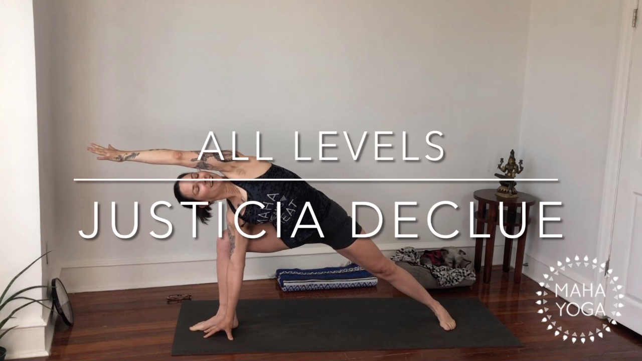 30 min all levels w/ Justicia: full spectrum