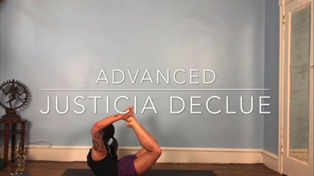 120 min advanced w/ Justicia: backbends with arms overhead
