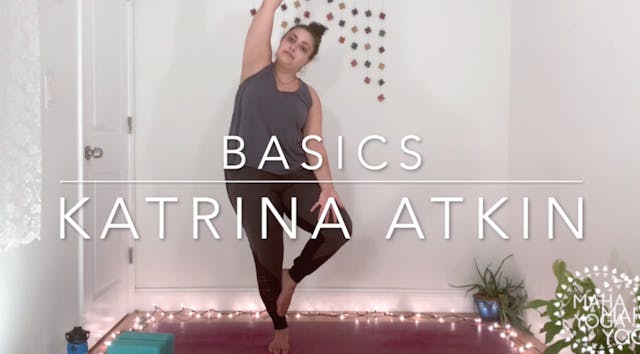 60 min basics w/ Katrina: tree pose