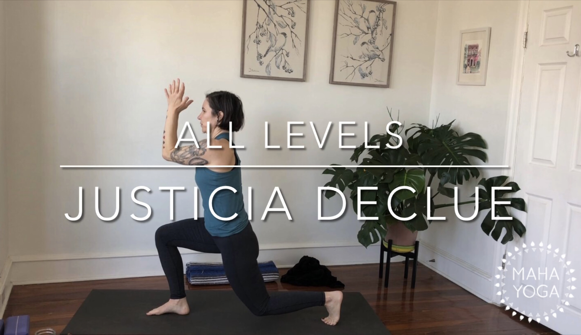 55 min all levels w/ Justicia: full spectrum