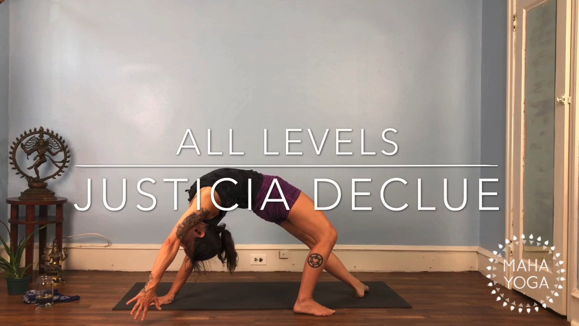 60 min all levels w/ Justicia: full spectrum