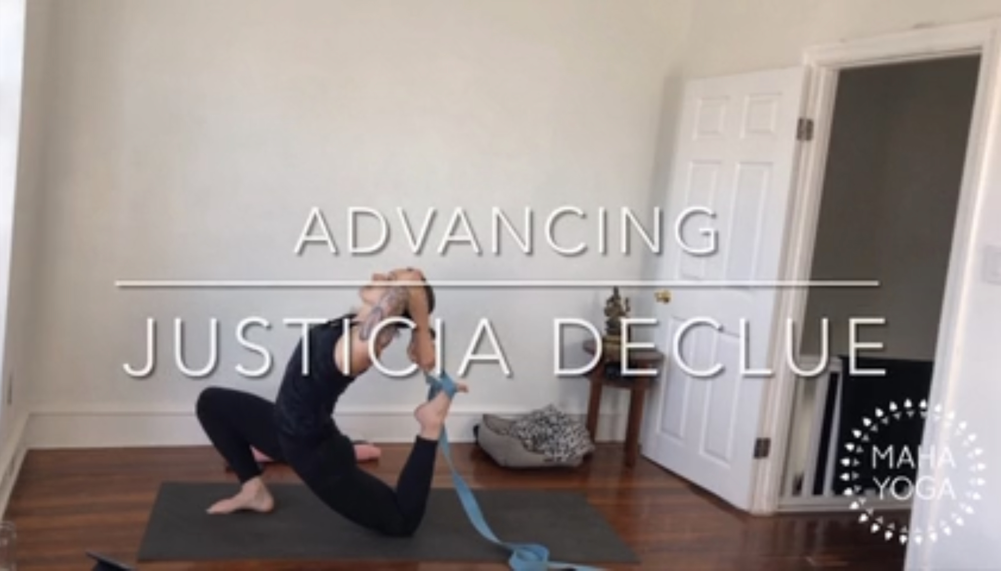 75 min advanced w/ Justicia: backbends + inversions