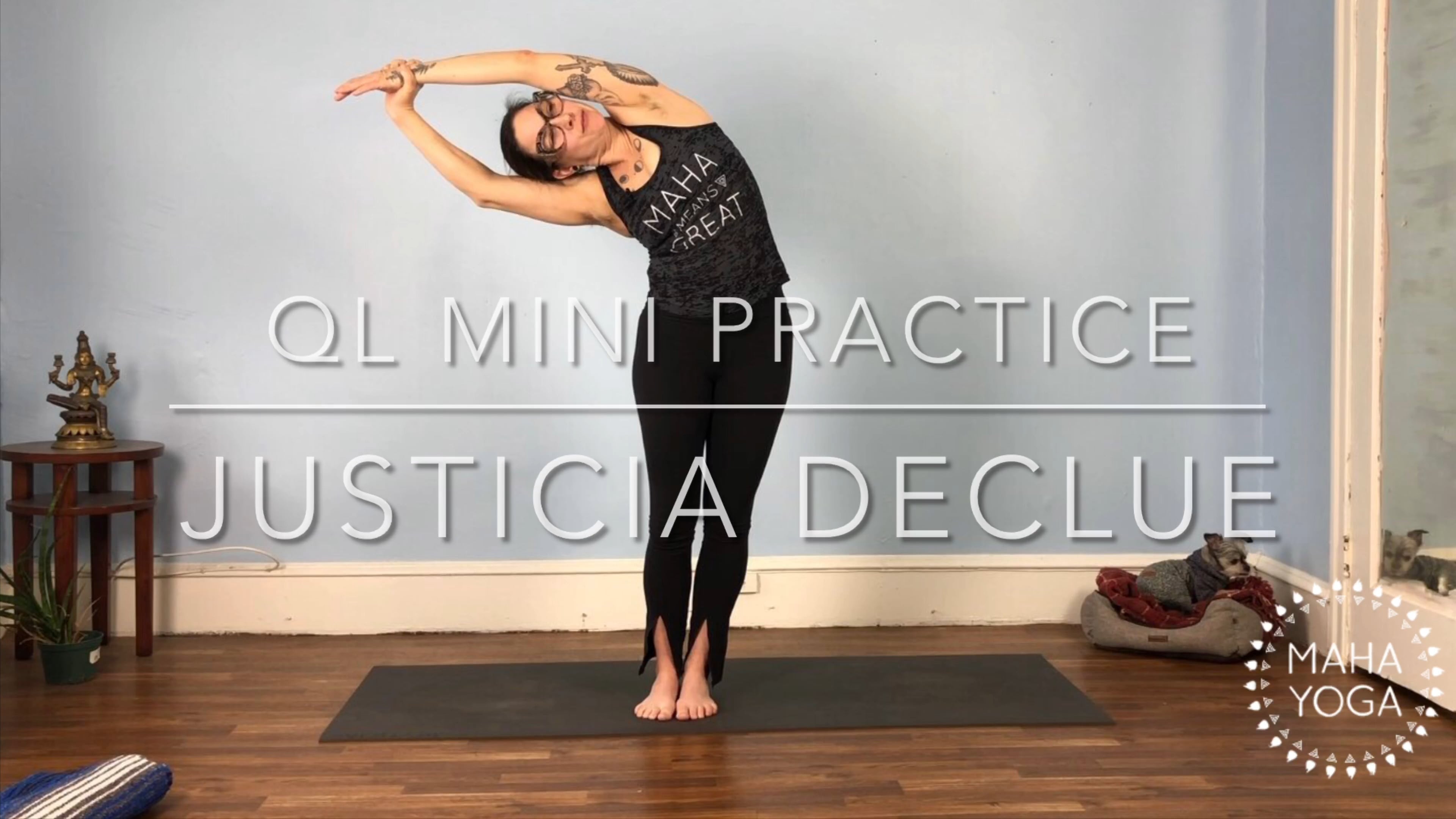 9 min all levels w/ Justicia: low back space maker