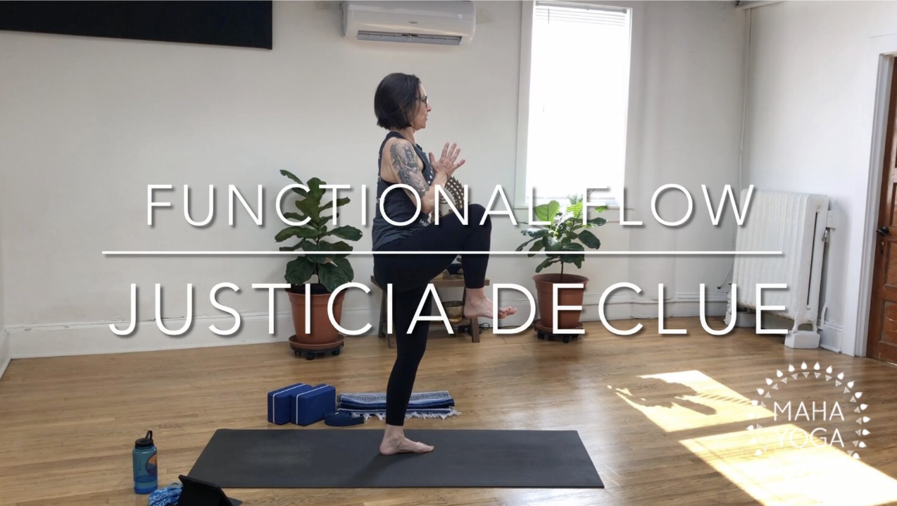 51 min functional flow w/ Justicia: hips, hamstrings + glutes