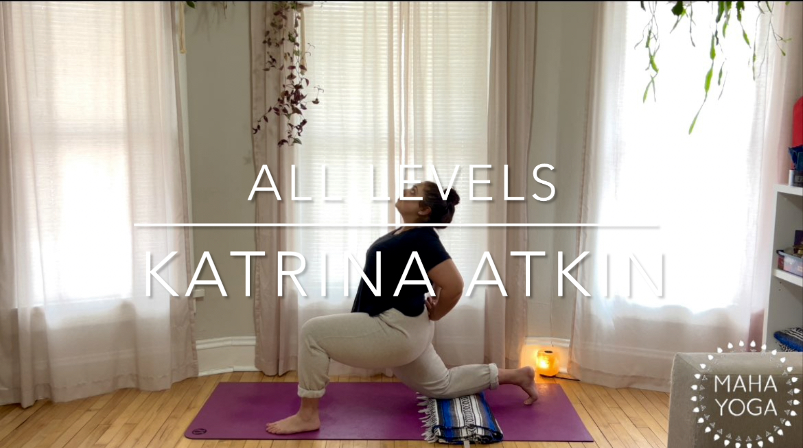 30 min all levels w/ Katrina: morning movement + meditation