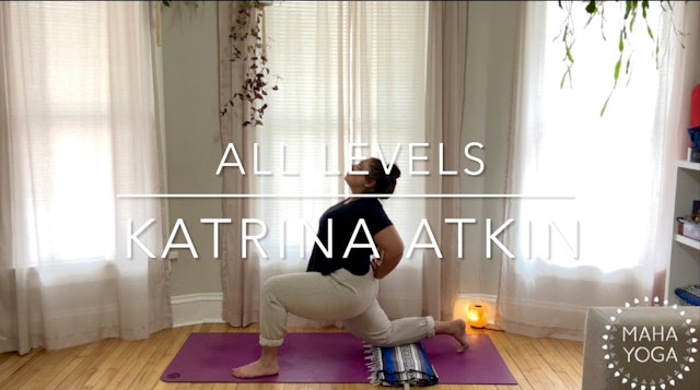30 min all levels w/ Katrina: morning movement + meditation