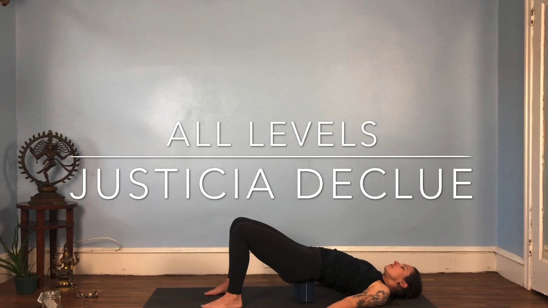 75 min all levels w/ Justicia: full spectrum