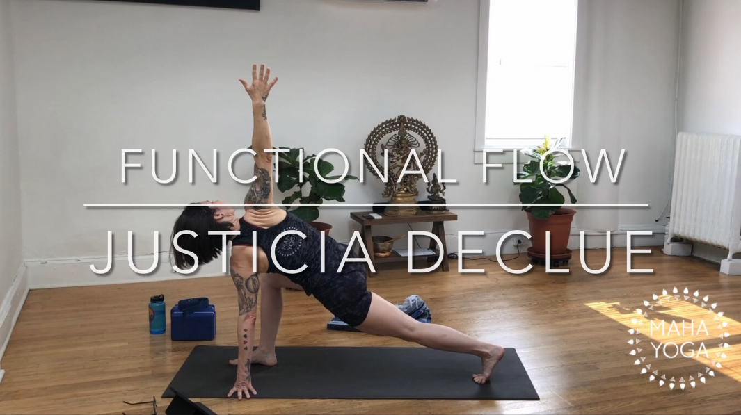 53 min functional flow w/ Justicia: hips + ankles