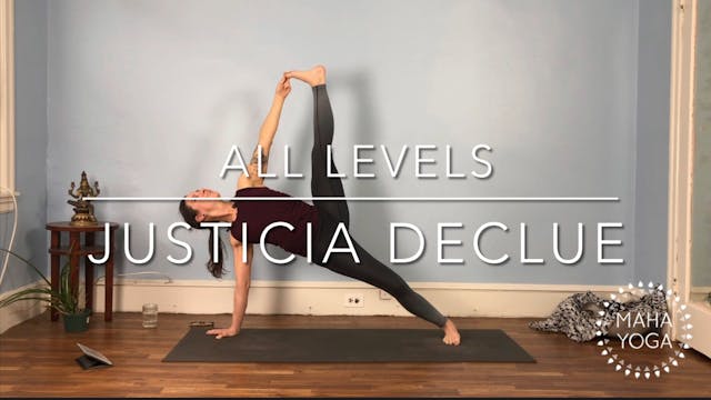 75 min all levels w/ Justicia: hips, ...