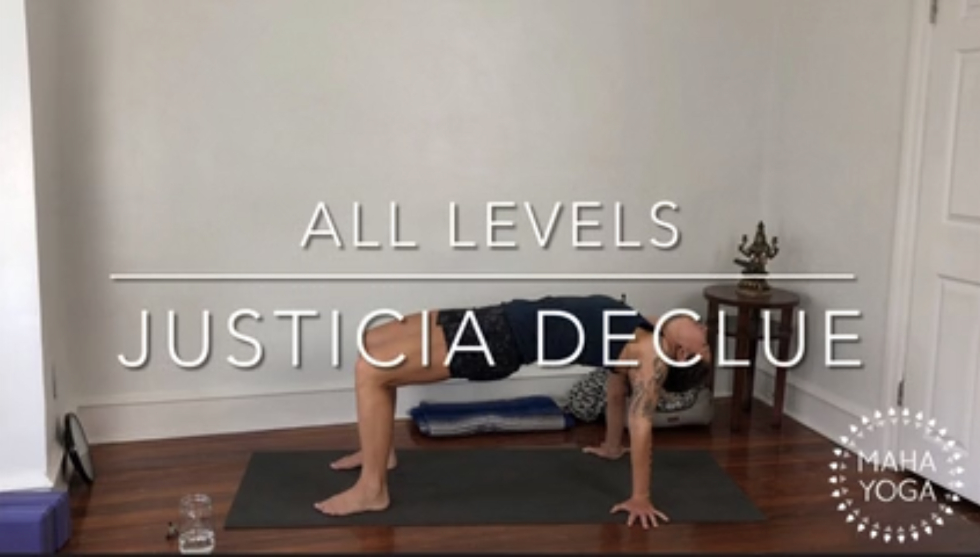 45 min all levels w/ Justicia: front body opening