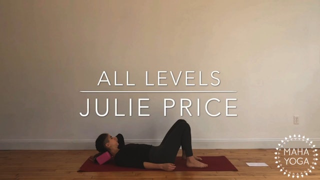 20 min all levels w/ Julie: workday stress & body release