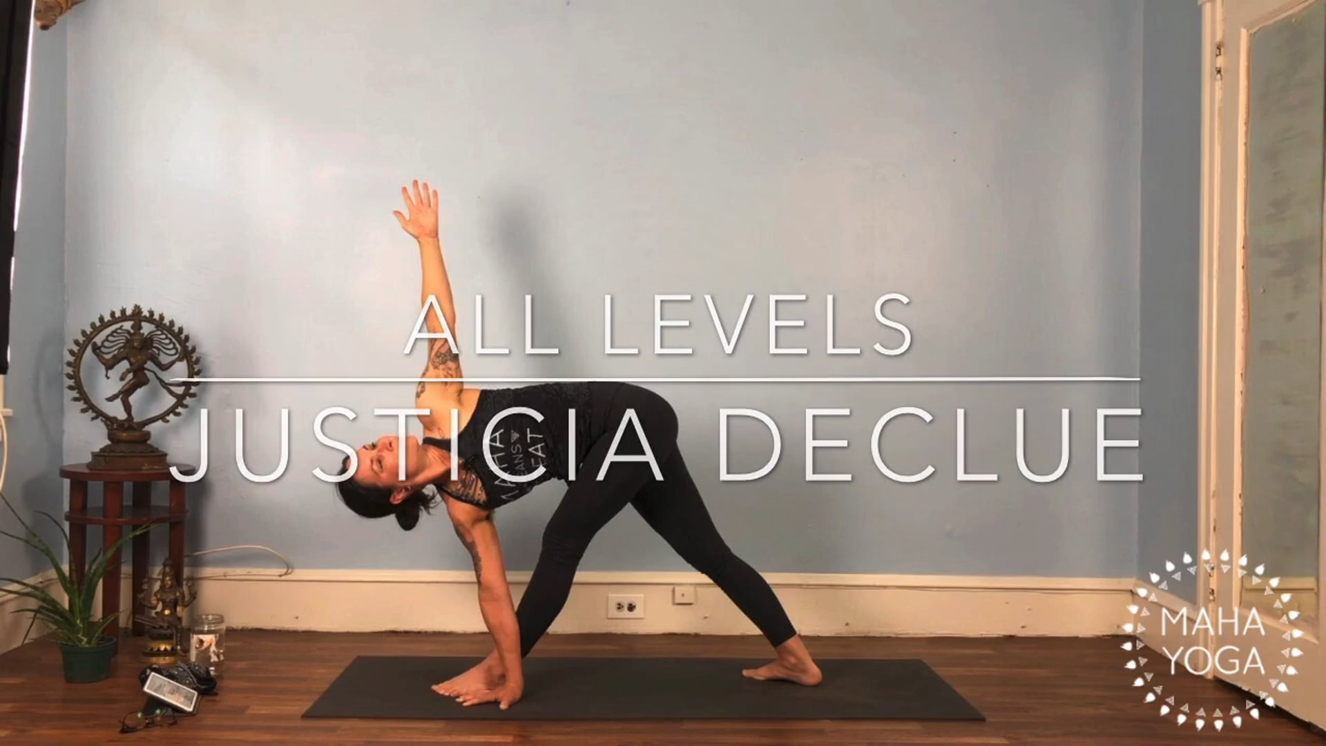 60 min all levels w/ Justicia: full spectrum flow