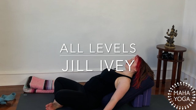 30 min all levels w/ Jill: reverse breathing