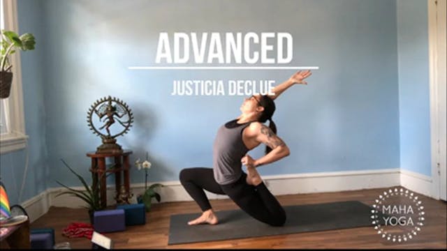 120 min advanced w/ Justicia: backbends