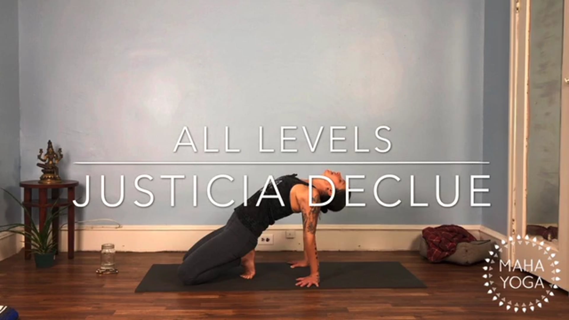 30 min all levels w/ Justicia: hands, wrists, feet, & ankles