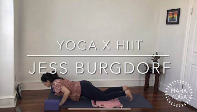 18 min yoga x HIIT w/ Jess: gentle/ p...