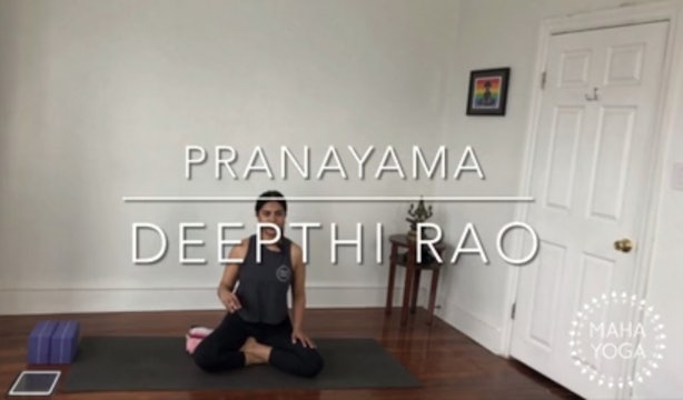 18 min pranayama w/ Deepthi: sama vritti