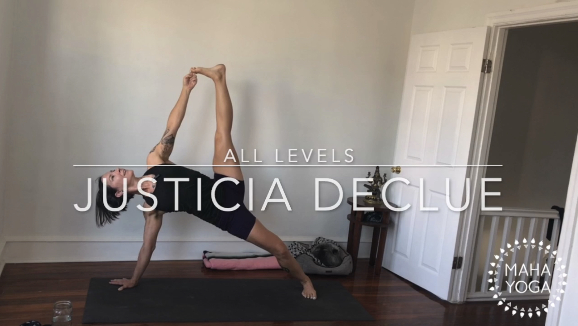 60 min all levels w/ Justicia: hamstrings