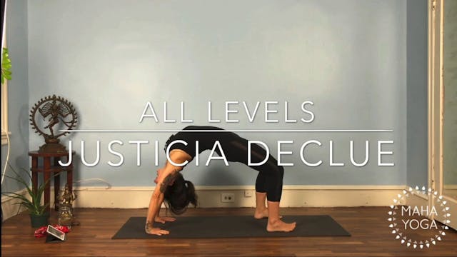 75 min all levels w/ Justicia: backbends