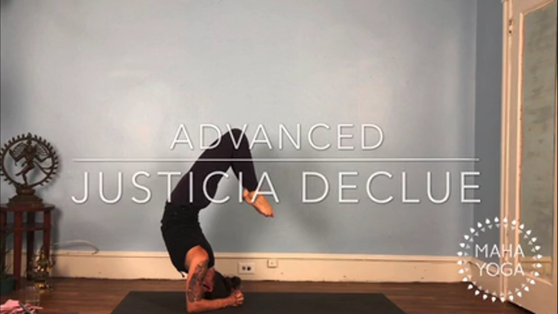 120 min advanced w/ Justicia: twists, side bends, & backbends
